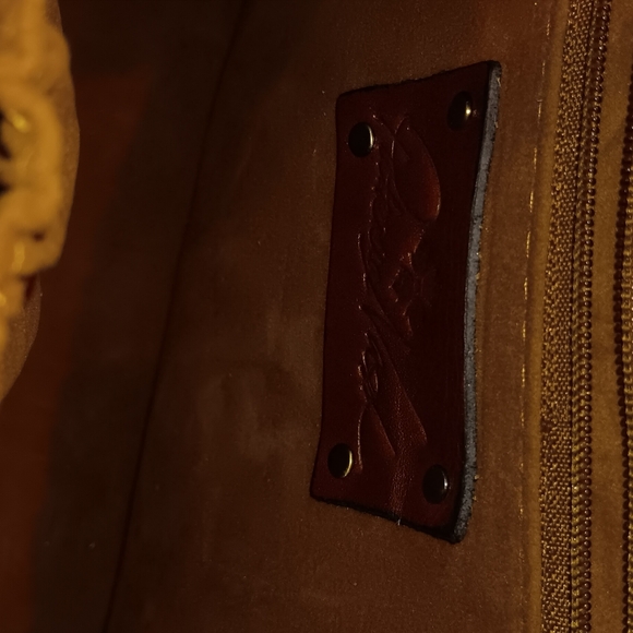 Patricia Nash Vitellia Lg Flap Prairie Rose Embroidered Handbag - Picture 8 of 12